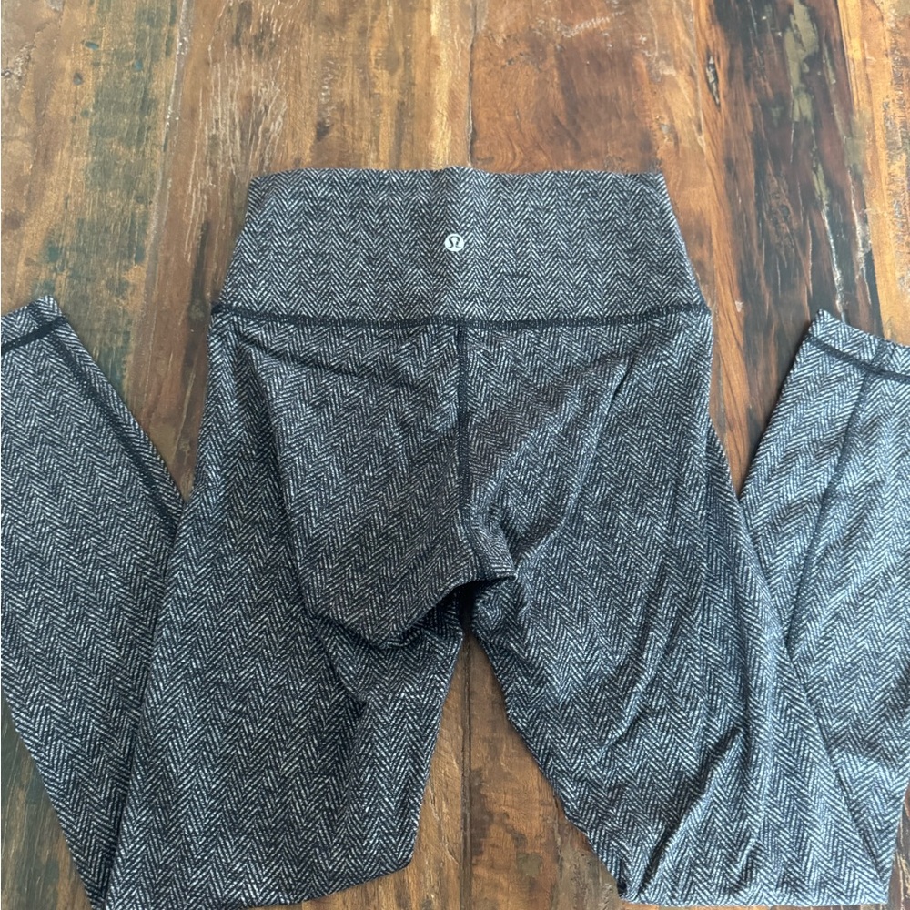 lululemon athletica Herringbone Pattern Leggings